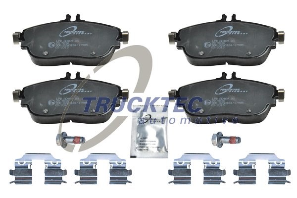 Brake Pad Set, disc brake TRUCKTEC AUTOMOTIVE 0235433
