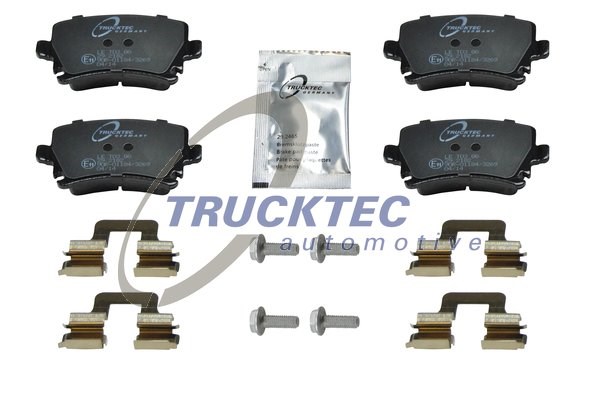 Brake Pad Set, disc brake TRUCKTEC AUTOMOTIVE 0735138