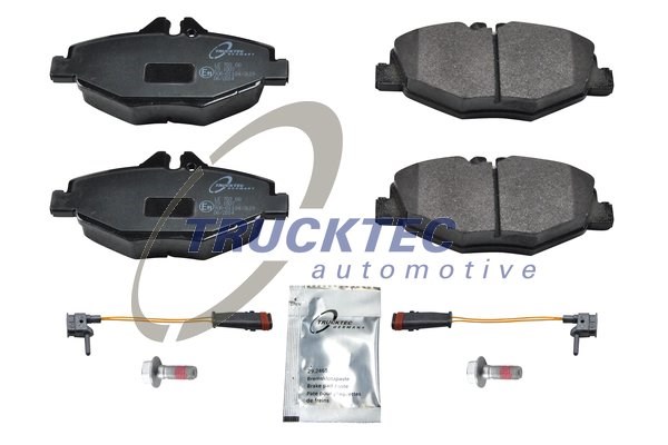 Brake Pad Set, disc brake TRUCKTEC AUTOMOTIVE 0235125