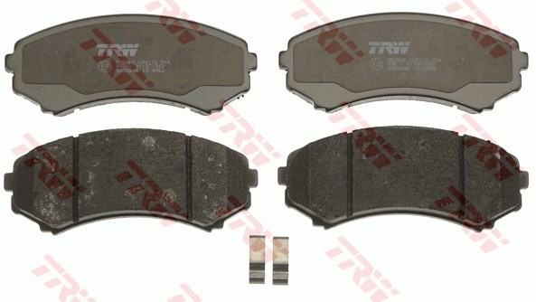 Brake Pad Set, disc brake TRW GDB3246 2