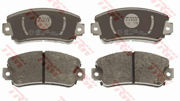 Brake Pad Set, disc brake TRW GDB1297 2