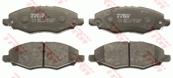Brake Pad Set, disc brake TRW GDB3427 2