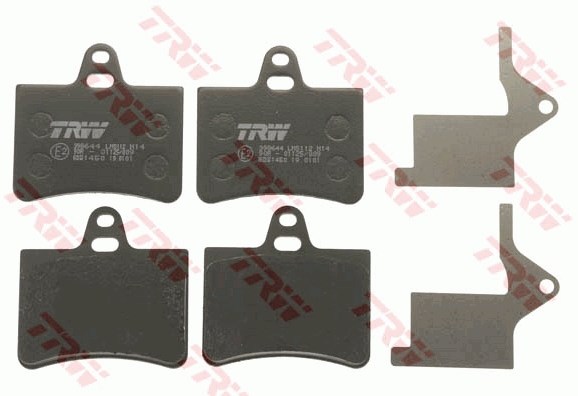 Brake Pad Set, disc brake TRW GDB1450 2