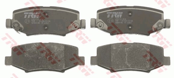 Brake Pad Set, disc brake TRW GDB4145 2
