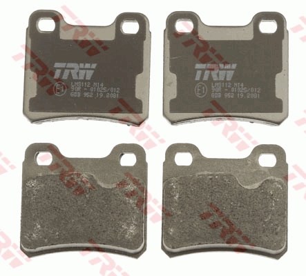 Brake Pad Set, disc brake TRW GDB952 2