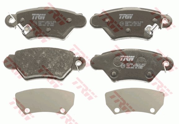 Brake Pad Set, disc brake TRW GDB1352 2