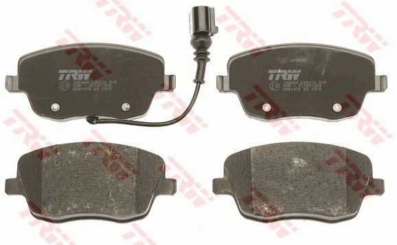 Brake Pad Set, disc brake TRW GDB1472 2