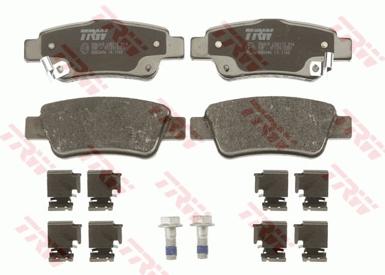 Brake Pad Set, disc brake TRW GDB3446 2