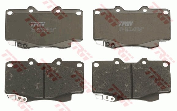 Brake Pad Set, disc brake TRW GDB3428 2