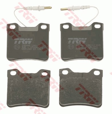 Brake Pad Set, disc brake TRW GDB1289 2