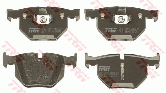 Brake Pad Set, disc brake TRW GDB1730 2