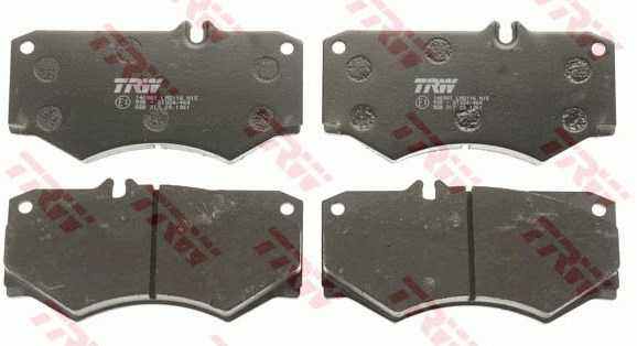 Brake Pad Set, disc brake TRW GDB317 2