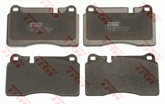 Brake Pad Set, disc brake TRW GDB1670 2