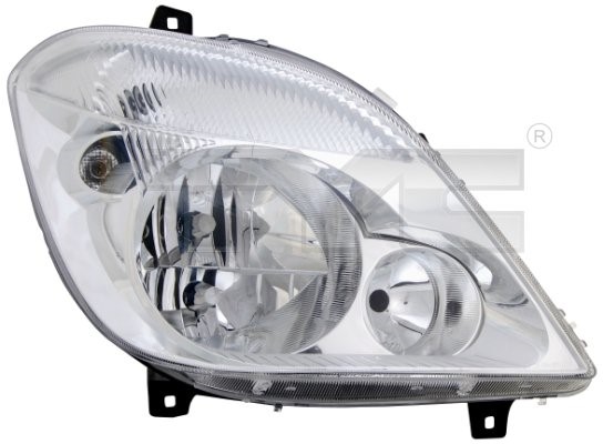 Headlight TYC 20-11814-35-2