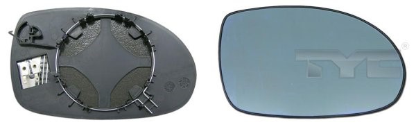 Mirror Glass, exterior mirror TYC 305-0018-1