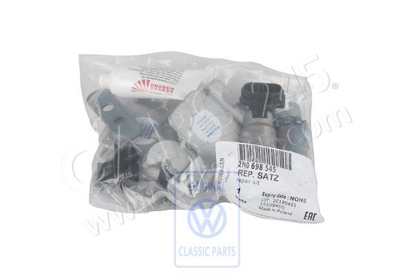 1 set fastening parts for brake shoes AUDI / VOLKSWAGEN 2N0698545