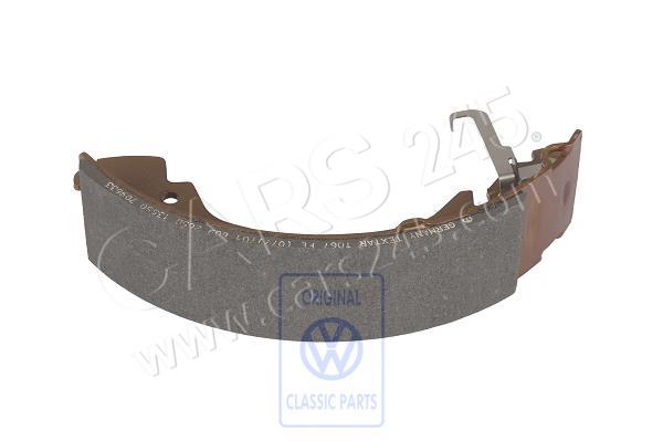 Brake shoe with lining and adjusting lever right AUDI / VOLKSWAGEN 701609532D