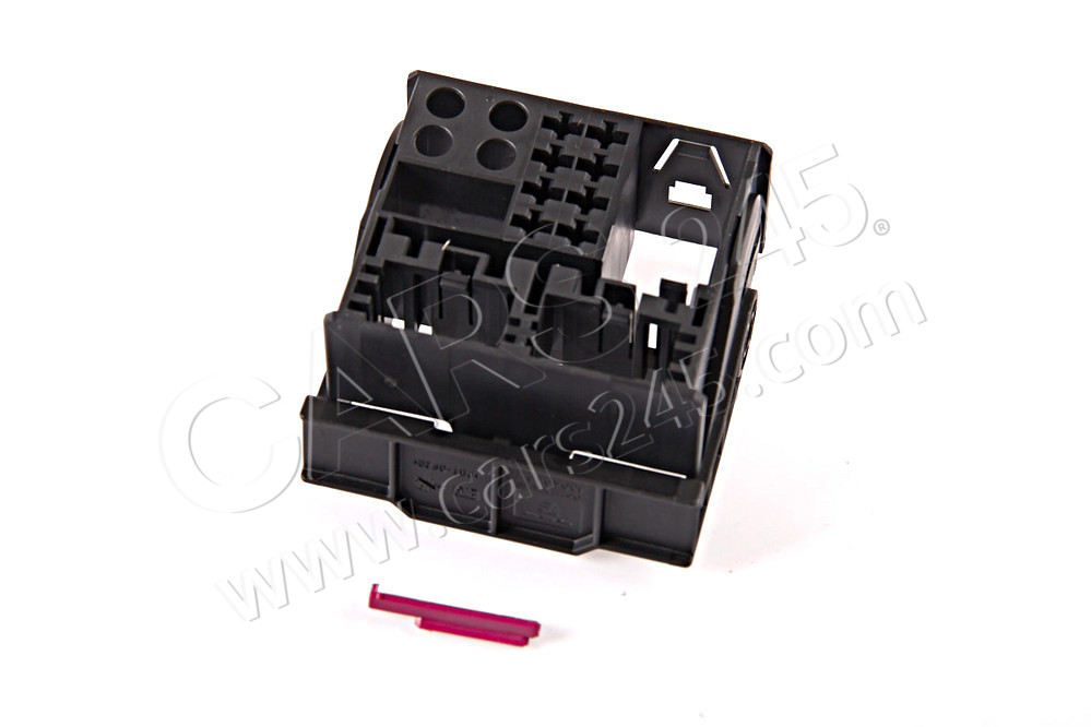 Flat contact housing with additional contact lock and additional connector housing mountings 8 pin AUDI / VOLKSWAGEN 3B7035444A 2