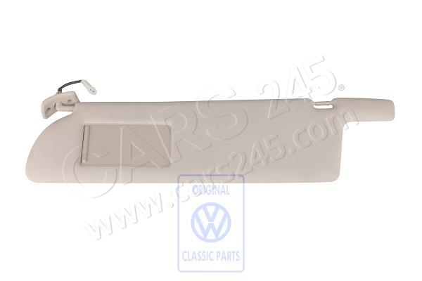 Sun visor with illuminated mirror and cover AUDI / VOLKSWAGEN 705857551ABT17