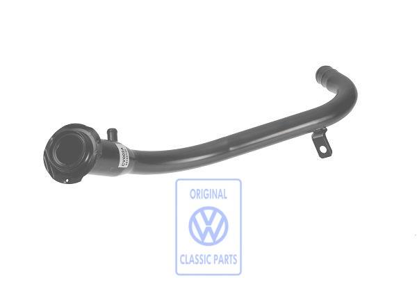 Fuel filler neck with restric- tion for leadfree fuel only AUDI / VOLKSWAGEN 155201129C 2