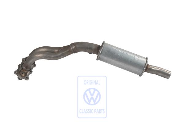 Exhaust pipe with front silencer front AUDI / VOLKSWAGEN 1H1253208AH