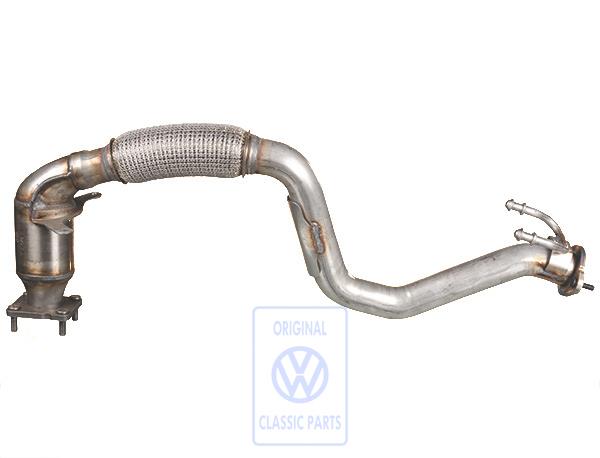 Exhaust pipe with pre-catalyst AUDI / VOLKSWAGEN 1K0254301X
