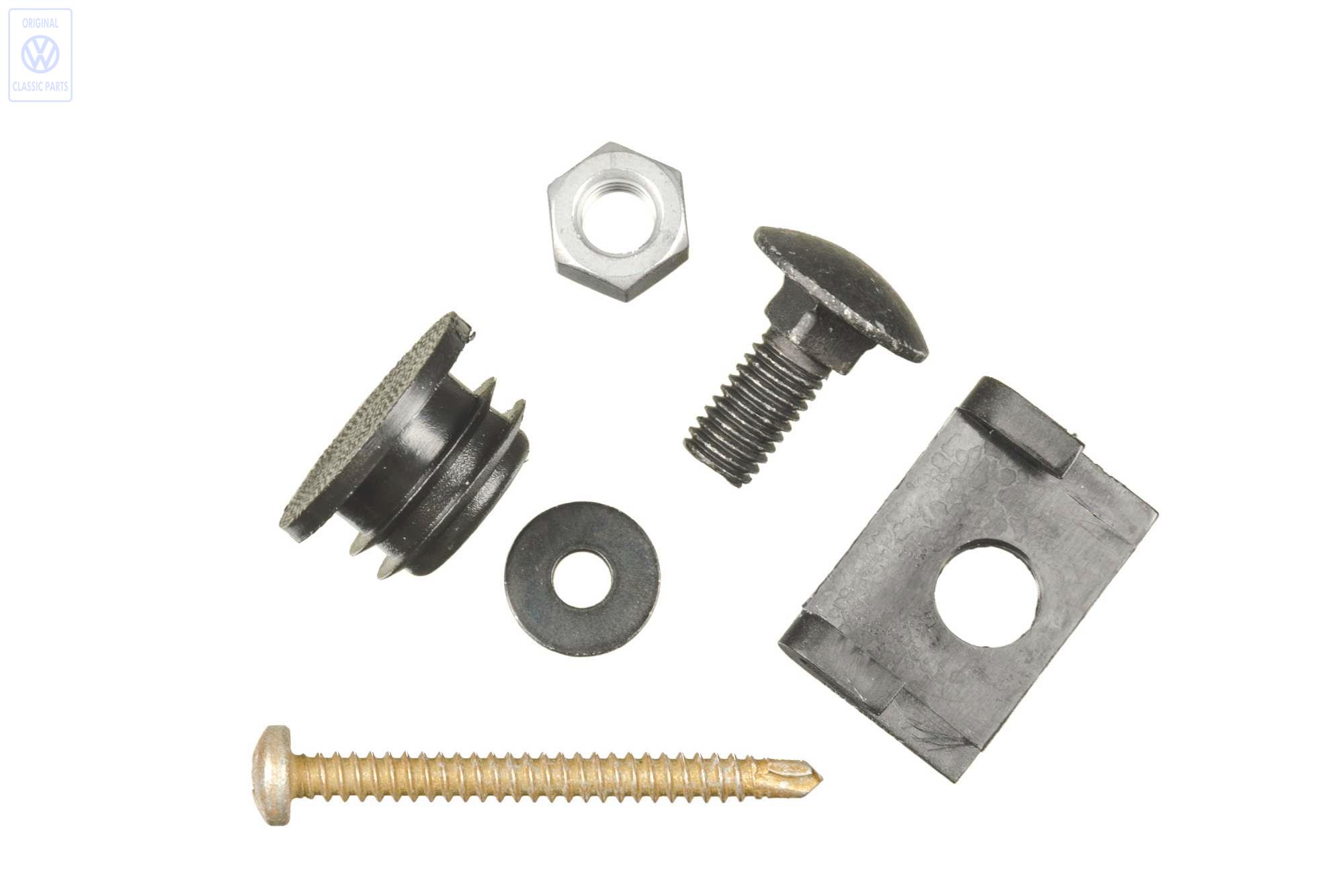 1 set attachment parts for protective corner AUDI / VOLKSWAGEN 251898065