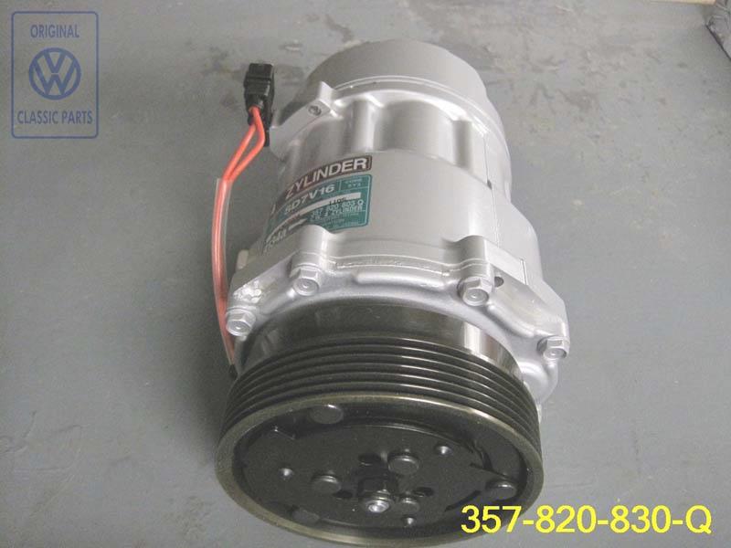 A/c compressor with electro-magnetic coupling AUDI / VOLKSWAGEN 357820803Q