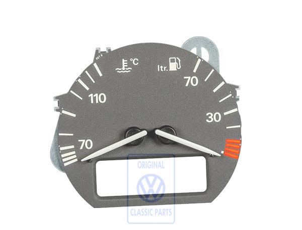 Fuel gauge and coolant temperature display AUDI / VOLKSWAGEN 3A0919045A