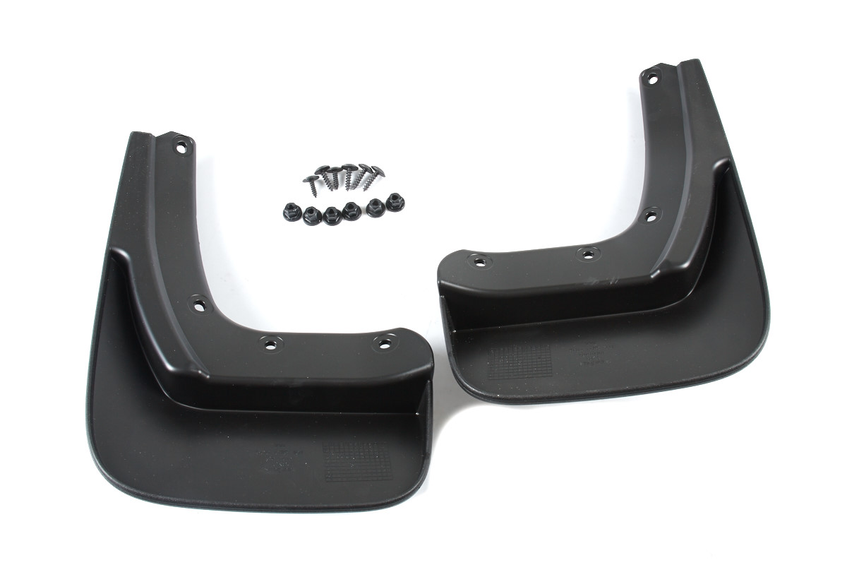 1 set: mud flaps (left and right) rear AUDI / VOLKSWAGEN 5G0075101 2