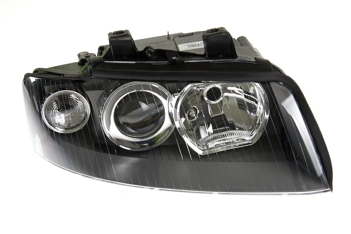 Halogen twin headlights for gas discharge bulb right AUDI / VOLKSWAGEN 8E0941030T