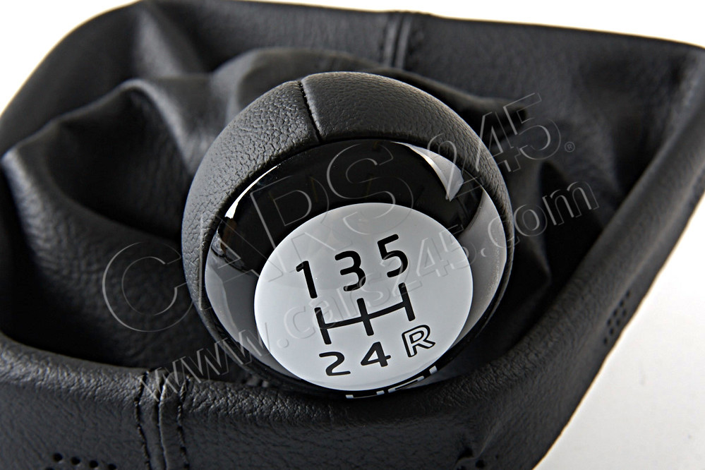 Gearstick knob (leather) with gearstick trim (leatherette) AUDI / VOLKSWAGEN 1S0711113FLIZ