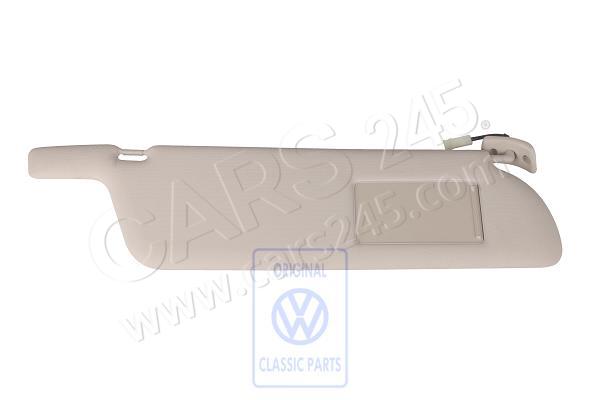 Sun visor with illuminated mirror and cover AUDI / VOLKSWAGEN 705857552ST17