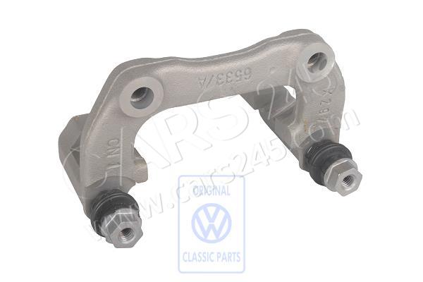 Brake carrier with pad retaining pin right AUDI / VOLKSWAGEN 8N0615426A