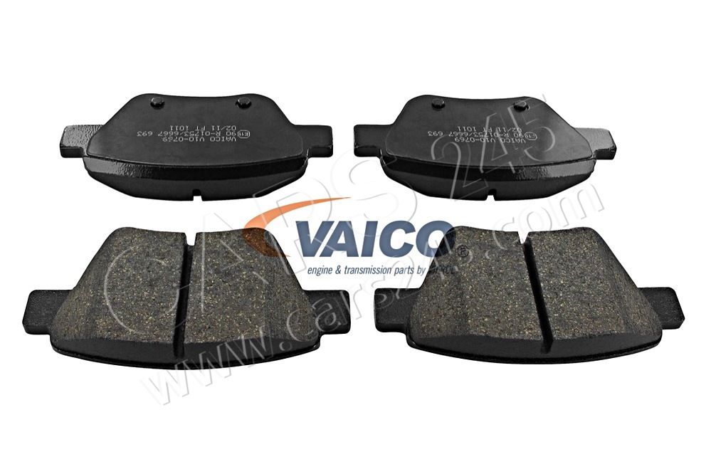 Brake Pad Set, disc brake VAICO V10-0769