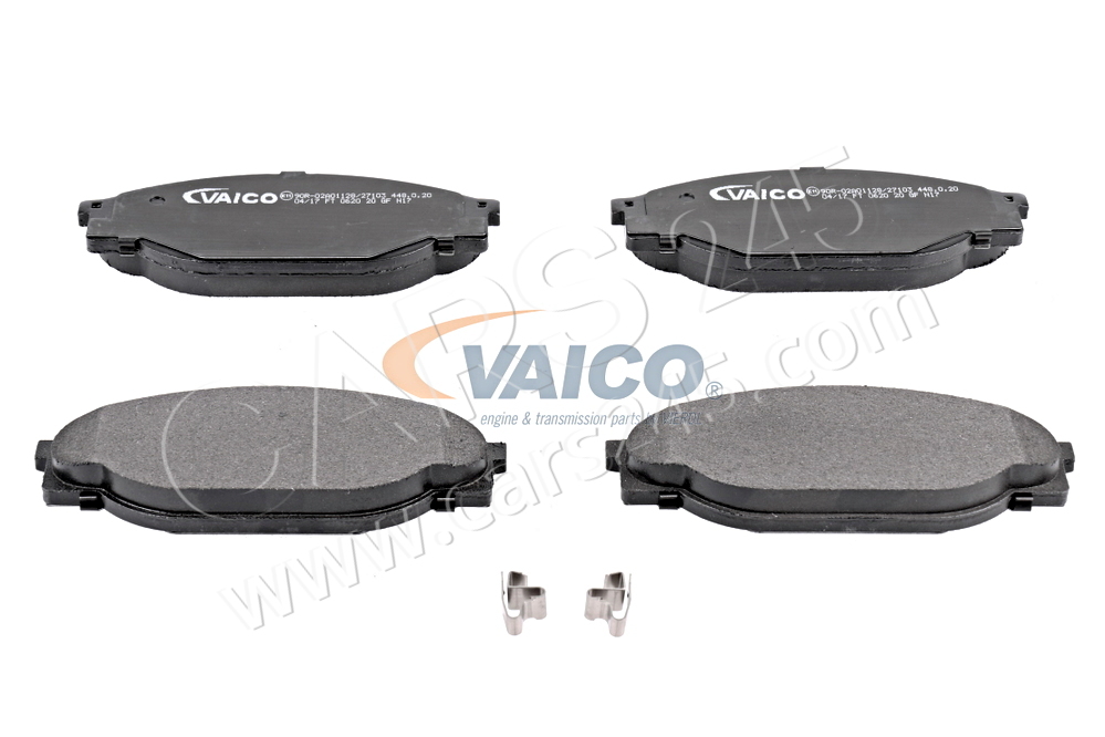 Brake Pad Set, disc brake VAICO V70-0024
