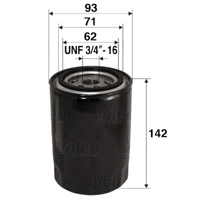 Oil Filter VALEO 586024