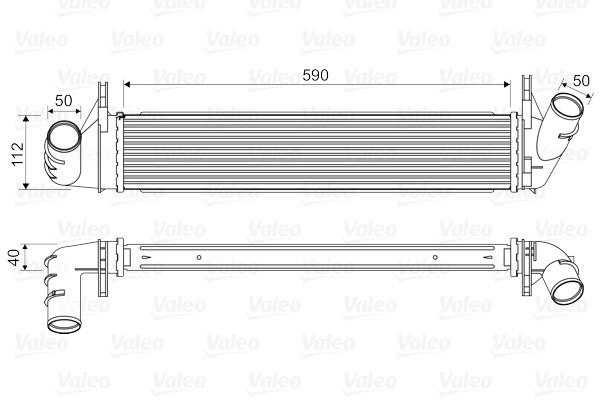 Charge Air Cooler VALEO 818678