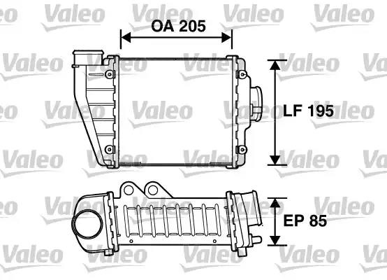 Charge Air Cooler VALEO 817629