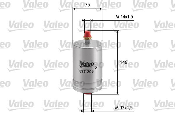 Fuel Filter VALEO 587206