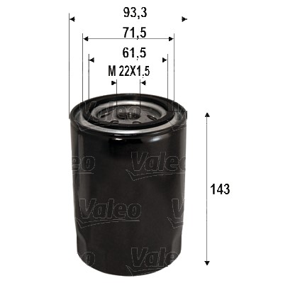 Oil Filter VALEO 586113