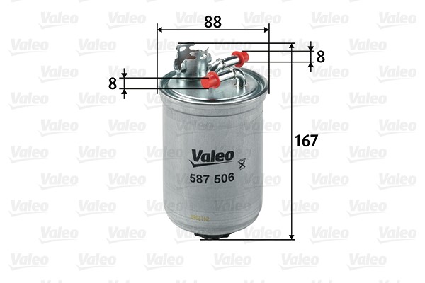 Fuel Filter VALEO 587506
