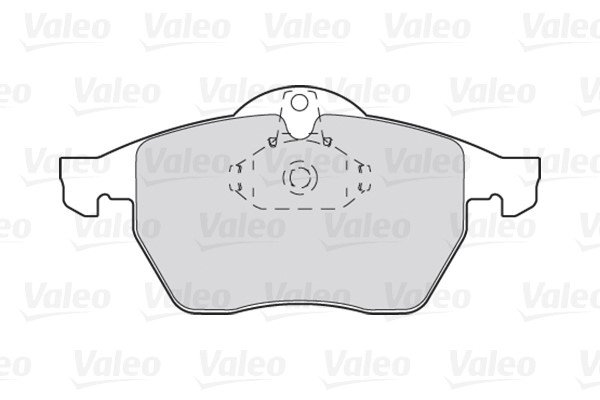 Brake Pad Set, disc brake VALEO 301305 2