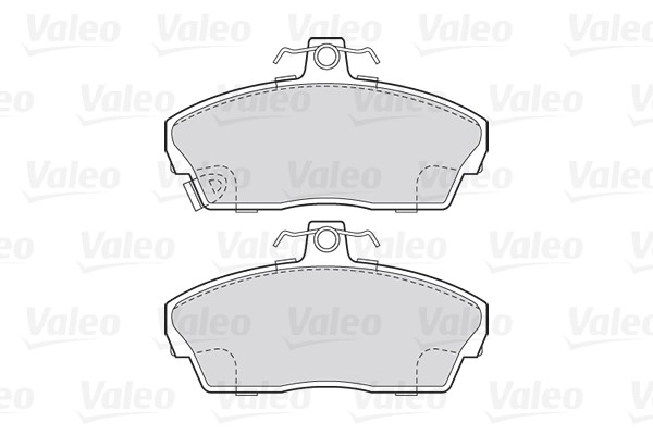 Brake Pad Set, disc brake VALEO 301022 2
