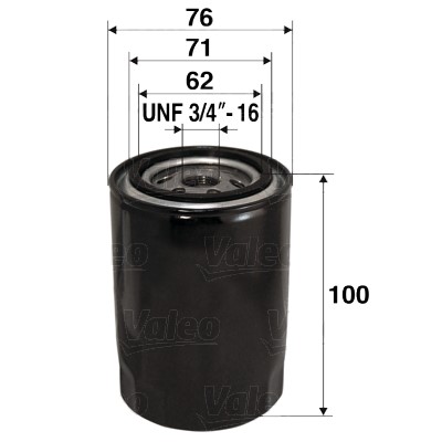 Oil Filter VALEO 586028