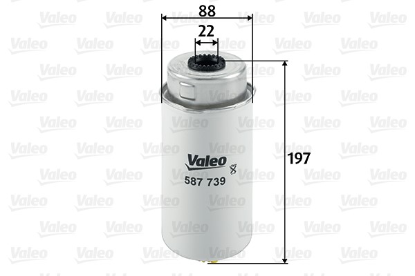 Fuel Filter VALEO 587739