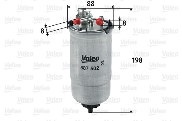 Fuel Filter VALEO 587502