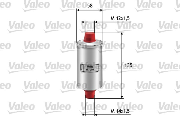 Fuel Filter VALEO 587200