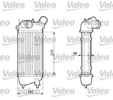Charge Air Cooler VALEO 817651