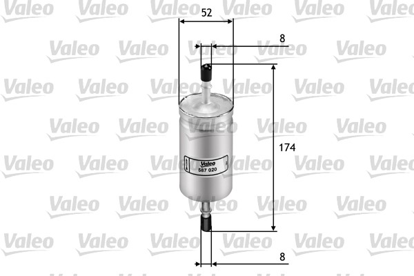 Fuel Filter VALEO 587020